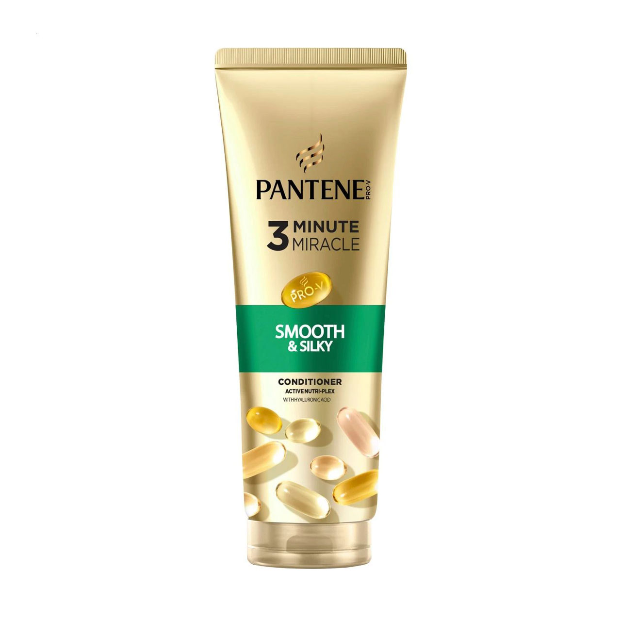 Бальзам-ополіскувач для волосся Pantene Pro-V Smooth &amp; Silky 3 Minute Miracle Гладке та шовковисте для схильного до пушіння волосся, 220 мл